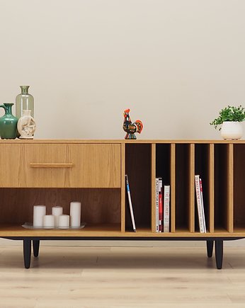 Komoda na płyty, duński design, lata 90, produkcja: Dania, Przetwory design