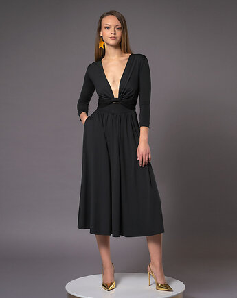 Oceana Black - wielofunkcyjna sukienka, milita nikonorov