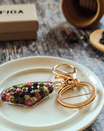 Breloczek z pieprzem, Figa handmade accessories