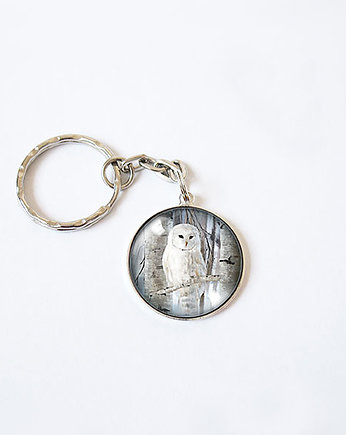 Breloczek - Biała sowa, yenoo