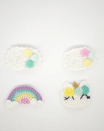 Spinki do włosów, Crochetories