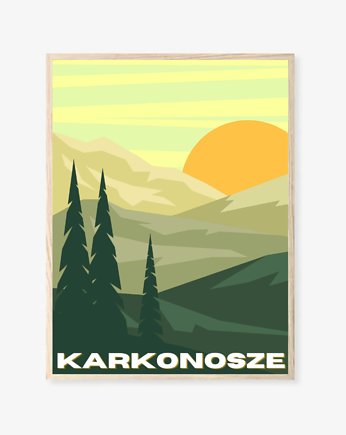 PLAKAT Góry, Karkonosze, górski, OKAZJE - Prezent na Ślub