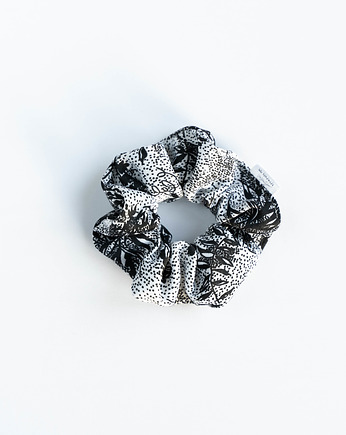 Scrunchie BLACK AND WHITE, wu handmade
