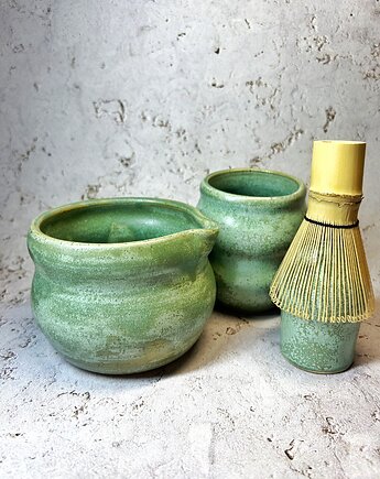 Zestaw matcha, purka ceramics
