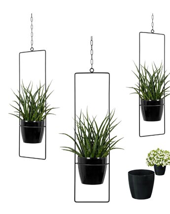 Kwietnik,, Prostokąt''  76 cm + doniczka/osłonka Gratis, A.D Home