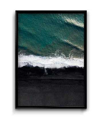 Plakat Islandia-Morze, Bury Lis