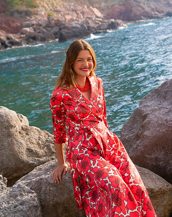Sukienka maxi Audrey FLOURISH, Tabanna