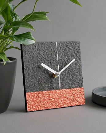 Minimalistyczny zegar z papieru z recyklingu, STUDIO blureco