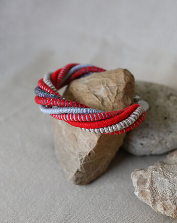 Bransoletka wielobarwna boho, VZORKO