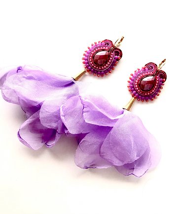 Sutaszowe kolczyki LILA, Sylwia Żak