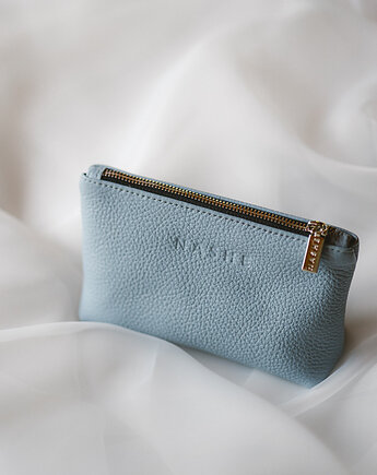 Kosmetyczka skórzana prostokątna mała - kolory, NASHE