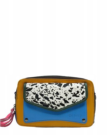 Torebka listonoszka zero waste skórzana przepiękna oryginalna OLIVKA, Olivka Warsaw