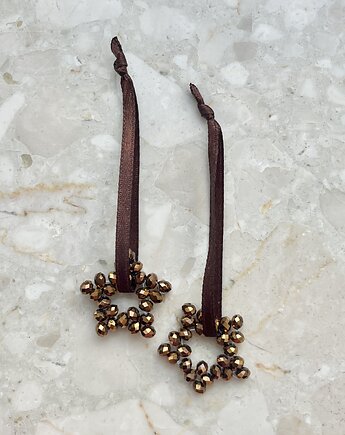 WINTER GLOW XS Crystal Brown  zawieszka bombka 2 sztuki, MUN Island