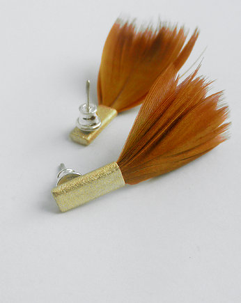 PIÓRKO kolczyki, Katarzyna Kaminska ART