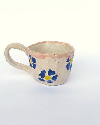 Kubek w kwiaty, White Cup