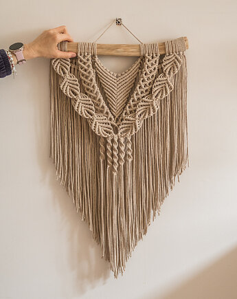 Makrama Kali piaskowa, Poplecione Makramy