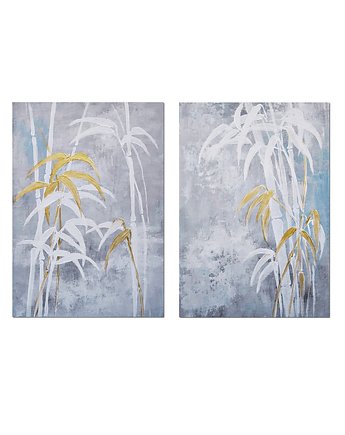 Bambusy /3/, oryginalny obraz ręcznie malowany, Galeriai