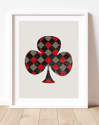 Plakat dekoracyjny, trefl, Dekorando
