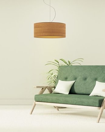 Skandynawska lampa wisząca do salonu w stylu skandynawskim HAJFA ECO fi - 50 cm, LYSNE
