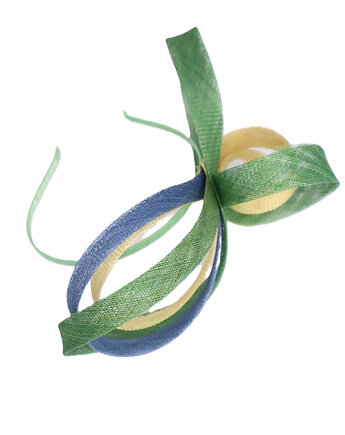 APPLE GREEN fascynator ze splotów sinamy, Expose Akcesoria