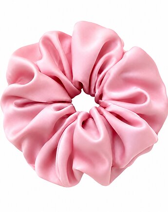 Scrunchie różowa - bo Twoje włosy też chcą luksusu, Lamini Studio