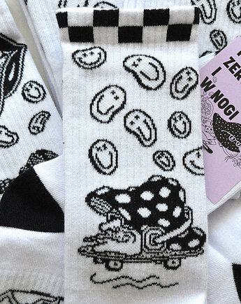 Skarpetki Sportowe Shrooms, DONT NEED NO SAMURAI