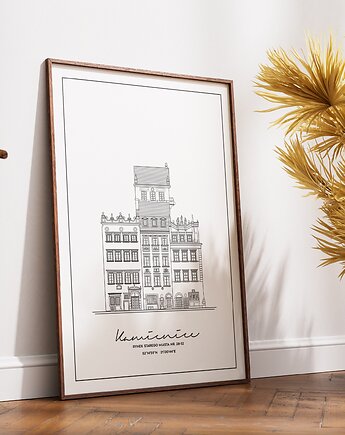 Plakat Architektura - Warszawa - Stary Rynek 32-28, Peszkowski Graphic
