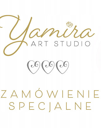 Kwarc i srebro 925 - delikatny naszyjnik z krzyżykiem - ZAMÓWIENIE, Yamira Art Studio