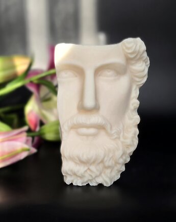 Świeca sojowa twarz męźczyzny - Agis, nejmi candles