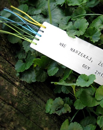 Zakładka - Nie narzekaj, że masz pod górkę, gdy zmierzasz na szczyt, Hundred Bookmarks