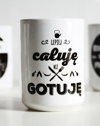 Lepiej całuje niż gotuje, kubek, Sowia Aleja