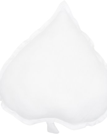 Poduszka PN liść lipy Biały, Cotton & Sweets