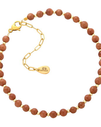 Bransoletka z kamieni - piasek pustyni, MYNESS