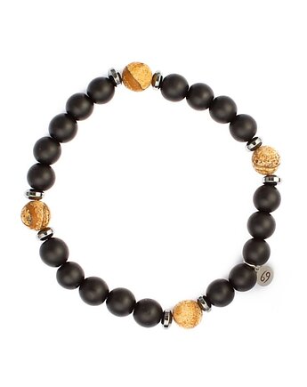 Męska bransoletka zodiakalna - Rak - Zdrowie i Ochrona IV, Kulka Bransoletki