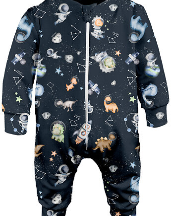 Niemowlęcy rampers bambusowy JORUNN galaxy, Jamiks