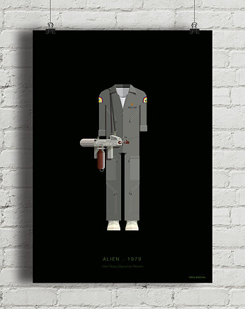 Plakat Alien - Obcy, minimalmill