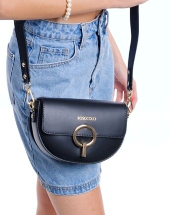 Torebka skórzana crossbody  (7121), BOSCCOLO