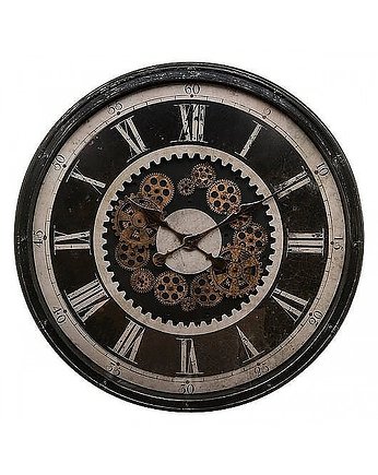 Zegar Wiszący Zegar Ścienny Koła Zębate 76 cm, MIA home