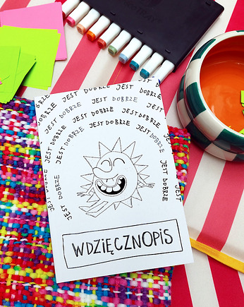 Wdzięcznopis - Dziennik wdzięczności do autoterapii (Workbook, z makulatury), Wdzięcznopis