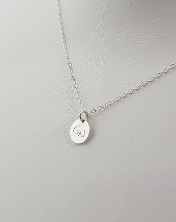Kółko kółeczko naszyjnik celebrytka z grawerem, ZaNa Design