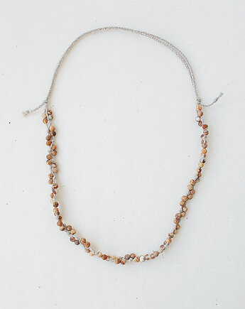 Jaspis Naszyjnik bez metalu, galeria nuit