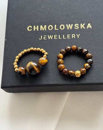 Zestaw Pierścionków elastycznych, Chmolowska Jewellery