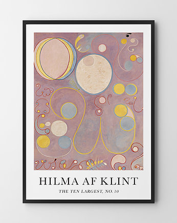 Plakat Hilma af Klint The ten largest no. 10 , HOG STUDIO