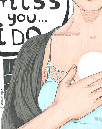 Plakat "Miss You", Karolina Gajdka