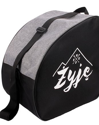 Pokrowiec na buty narciarskie Żyję  Nuff Gray, Nuff