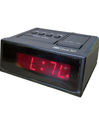 Zegar elektryczny / budzik Elite Clock 301, Niemcy lata 80., Good Old Things