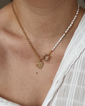 Naszyjnik Łańcuszek i Perły, Chmolowska Jewellery