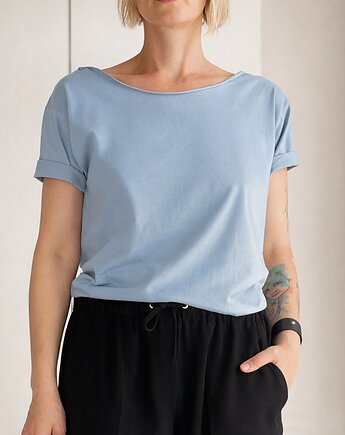 Bladoniebieski Oversize, ONE MUG A DAY