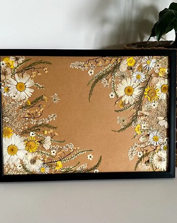 Boho symetria  obraz w ramce