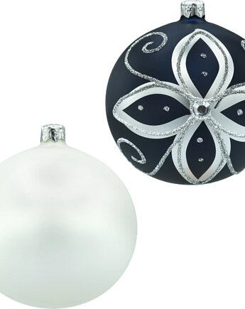 Bombki okrągłe: granatowe i białe, Syn Bombkarza